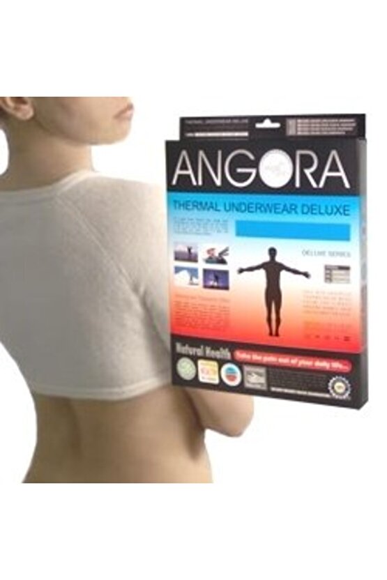 Angora Omuzluk Angora Tavşan Yünü Large