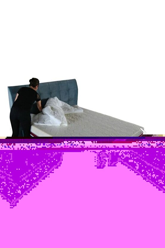 Yatak Kılıfı Fermuarlı 22 cm 120x200