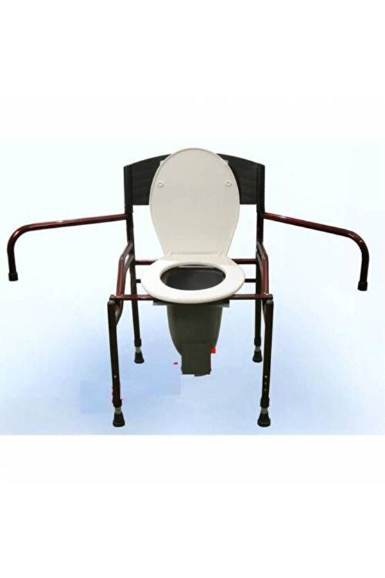 Yan Kol Açılır Portatif Hasta için Seyyar Wc