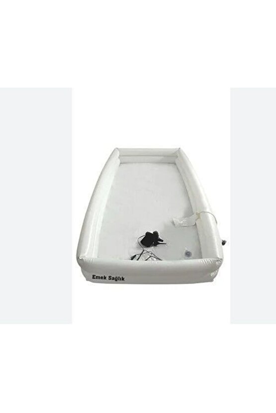 İstediğiniz Zaman Motorla Şişirip Hasta Karyolasının Üzerinde Kullanabileceğiniz Hasta Yıkama Havuzu