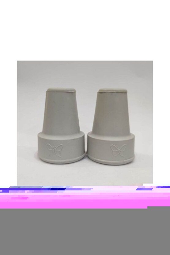 Ottobock Orijinal Baston Lastiği,Kanedyen Lastiği Gri Renk Çift (2 Adet)