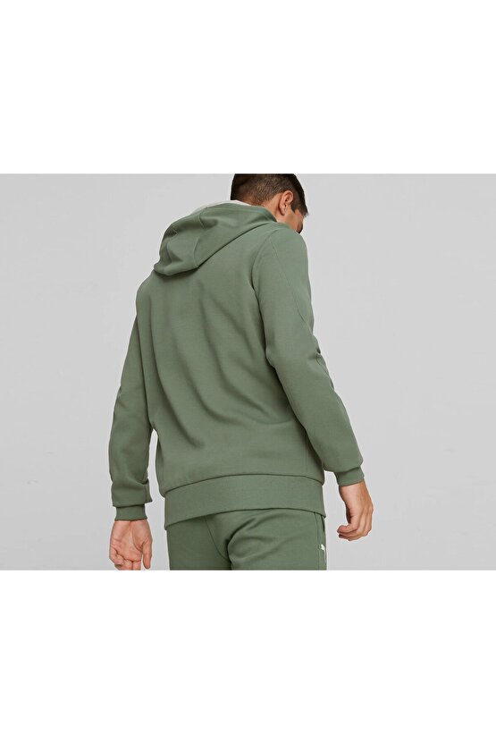 Mercedes Hooded Sweat Jacket Erkek Günlük Ceket 62114707 Yeşil