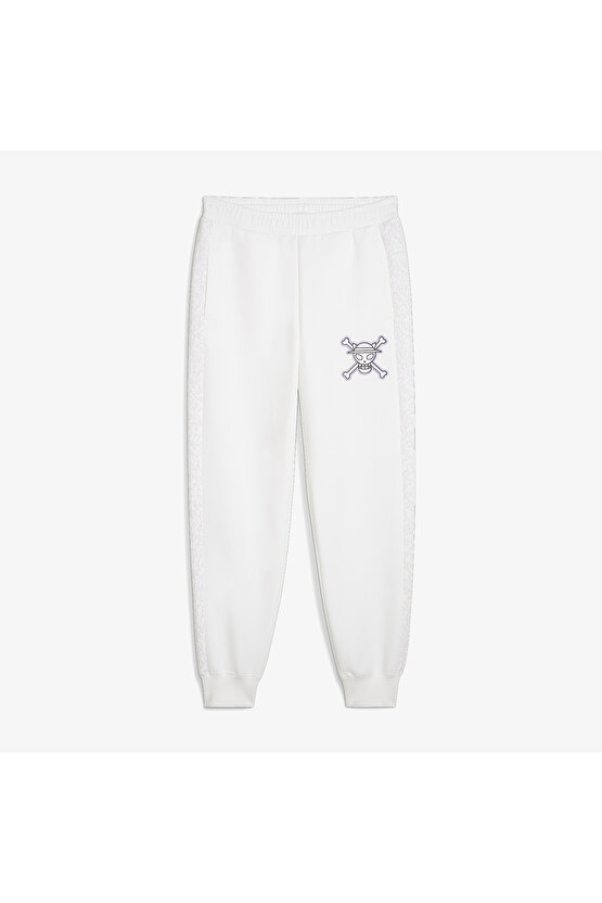 X One Piece T7 Erkek Beyaz Eşofman Altı