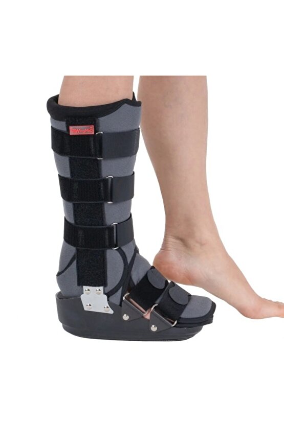 W638 Uzun Achill Botu Gri Small 34-37