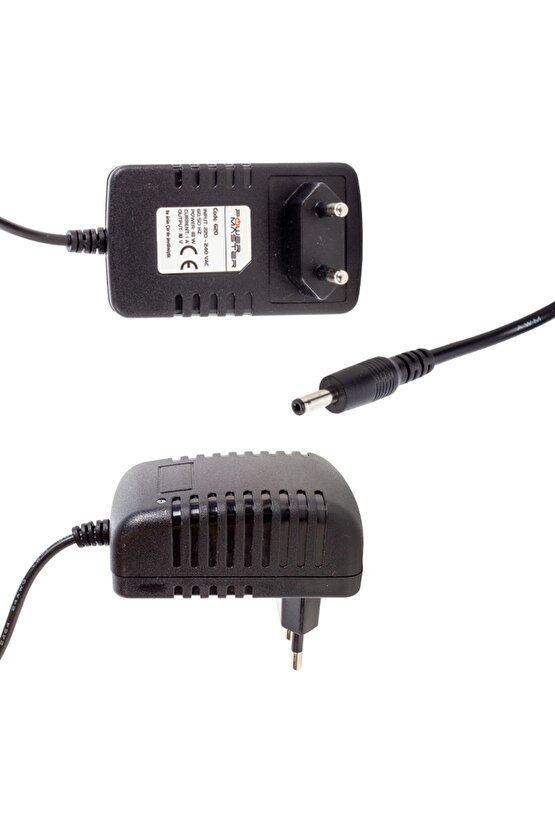 DEXTER PM-620 18 VOLT - 1 AMPER 3.5*1.35 UÇLU PLASTİK KASA PRİZ TİPİ ADAPTÖR