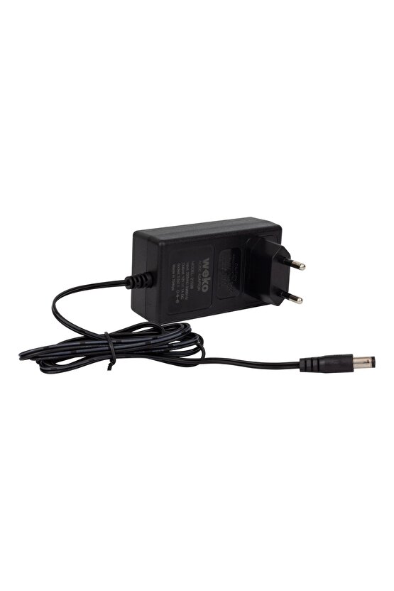 14.4 Volt - 1 Amper 5.5*2.5 Uçlu Kırmızı Yeşil Ledli Yerli Üretim Akü Şarj Cihazı