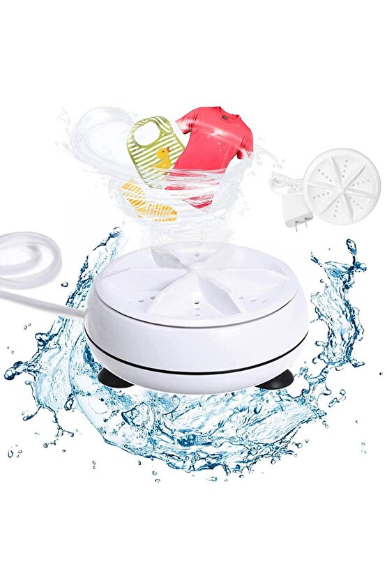 Taşınabilir Mini Ultrasonik USBli Yıkama Makinesi