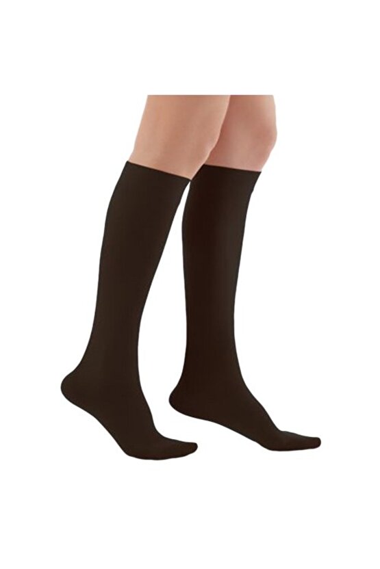 Dizaltı Burnu Kapalı CCL2 Siyah Çorabı 1 NUMARA