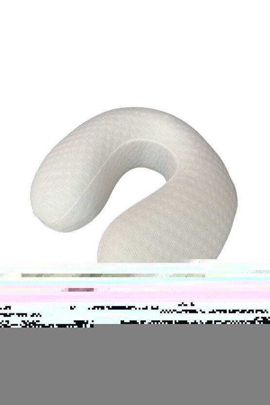 Ortopedik Visco Seyahat Yastığı Boyun Yastığı W1208 Gm Yolculuk Destek Yastığı