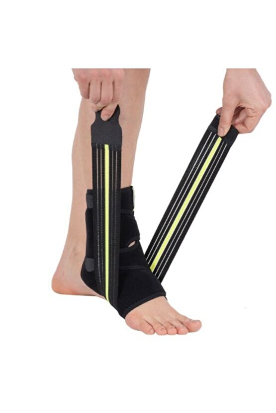 Malleol Destekli Ayak Bilekliği + 8 Bandajı - (STANDART)