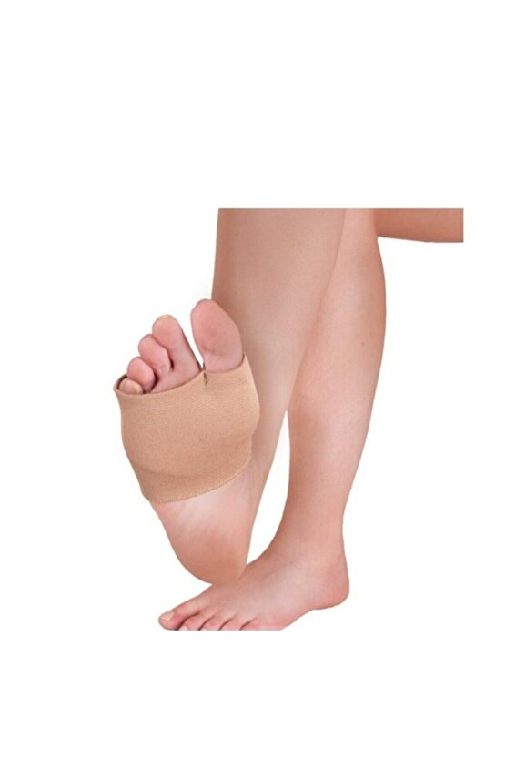 Bej 7130 Medikal Ortopedik Metatarsal Cushion Silikon Yastık Ped Ayak Bakımı Pedi Sungur Medikal
