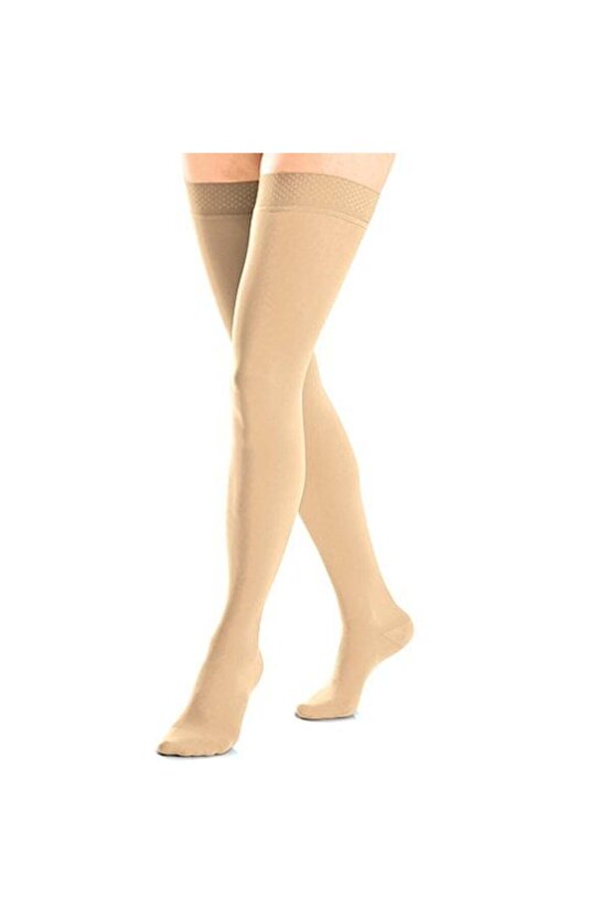 Dizüstü Burnu Kapalı CCL2 Bej Çorabı 6 NUMARA