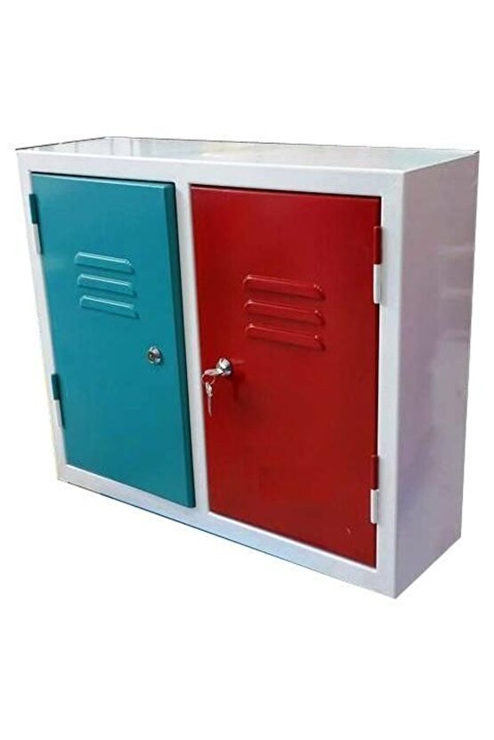 Narkotik Dolap Kırmızı Yeşil Toksin Dolabı