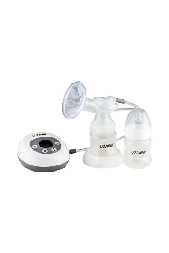 Vzn Elektrikli Göğüs Süt Pompası 2si 1 Arada Çift Biberon