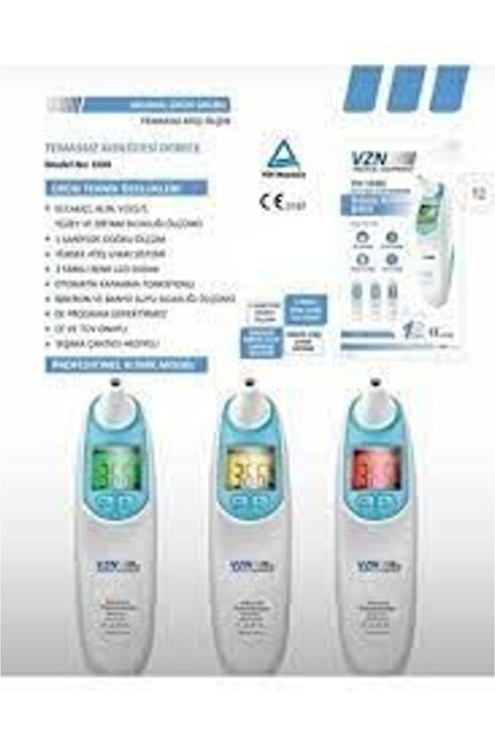 VZN Kulaktan Temazsın Ateş Ölçer