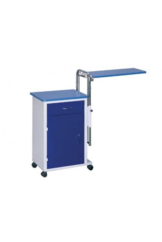 Etejer Hasta Başı Yemek Masası Komidinli Hasta Yemek Masası