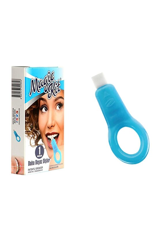 Diş Leke Silgisi 1 Aparatlı + 5 Yedek Süngerli Set 1 Paket