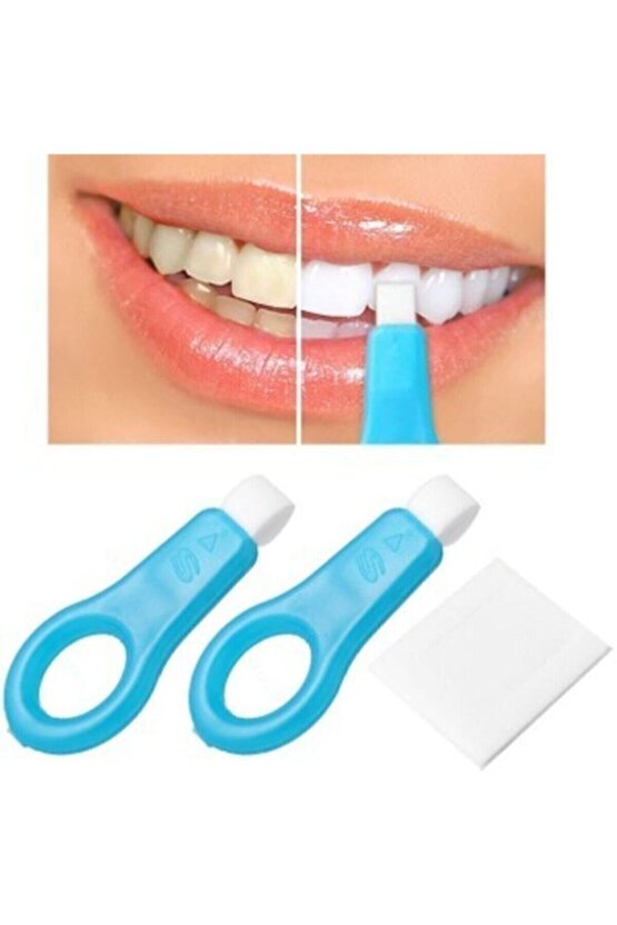 Diş Leke Silgisi 1 Aparatlı + 5 Yedek Süngerli Set X 2 Adet