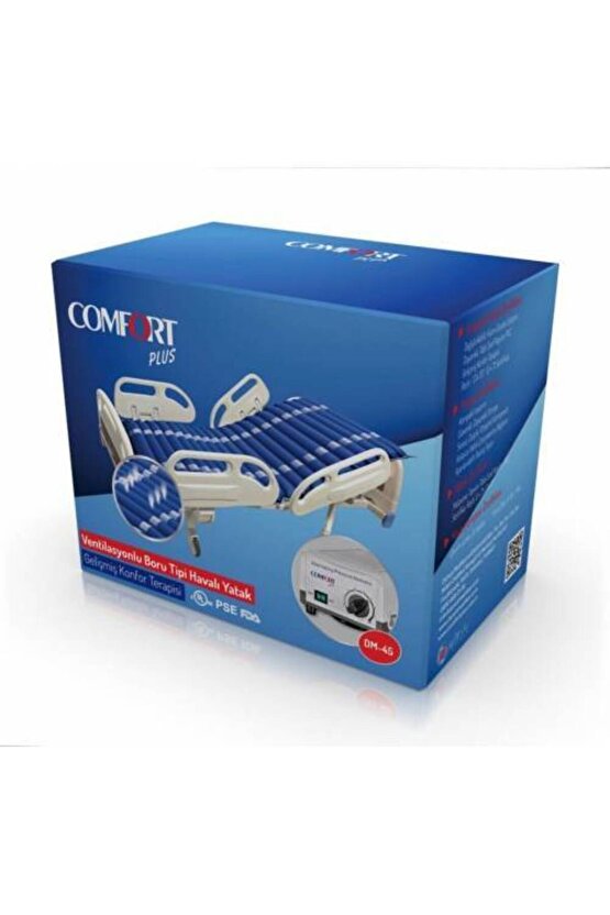 DM-45 Boru Tipi Ventilasyonlu Havalı Yatak Comfort Plus