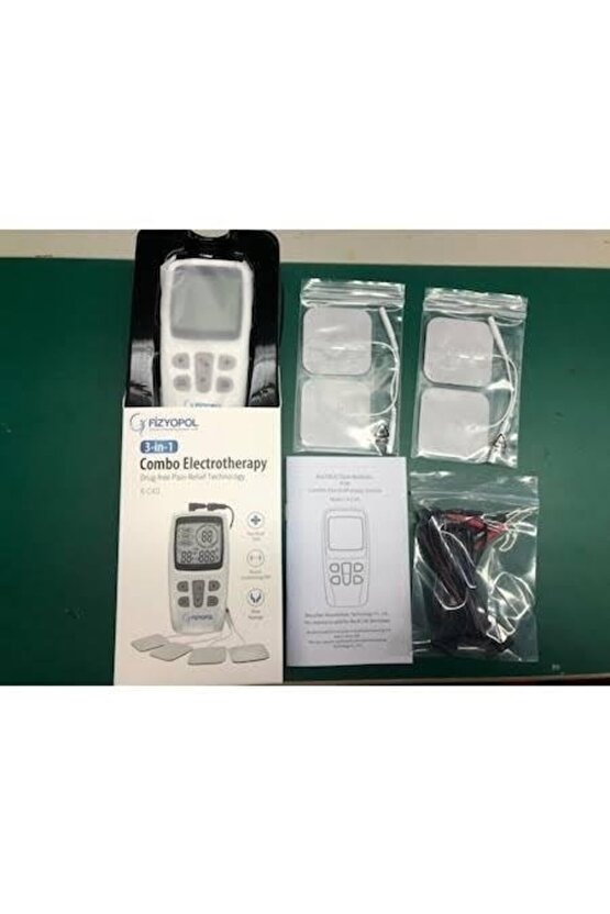 Fizyopol 2 Kanallı Dijital Tens Ems Masaj Cihazı, 22 Program
