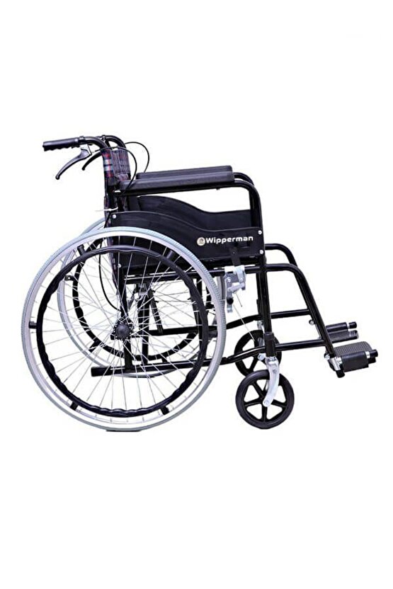 Yaşlı Taşıma Tekerlekli Sandalye fren sistemli SOKAK TİPİ SANDALYE