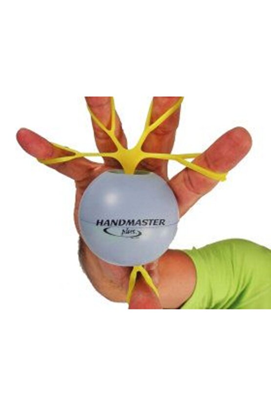 Handmaster Plus Egzersiz Topu El Rehabilitasyon Topu Turuncu Sert