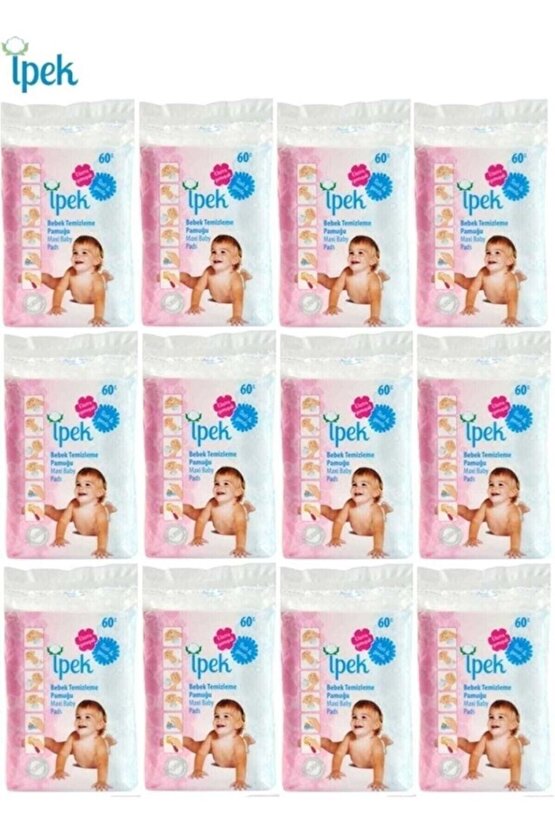 İpek Hidrofil Maxi Bebek Pedi 60lı (24lü Paket)