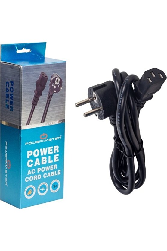 Pm-568 3x1 Mm C7 Power Kablo 1.5 Mt Kutulu