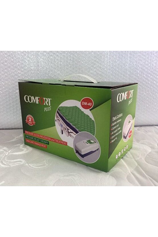 Comfort Plus Dm-40 Havalı Yatak Yeşil Şilteli Comfort Plus