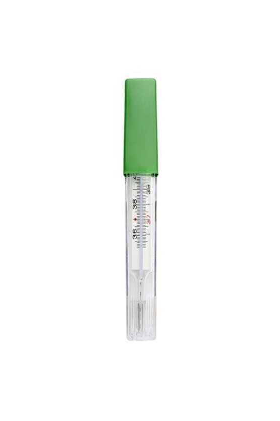 Cam Termometre Civa İçermeyen Oval Klinik Geratherm