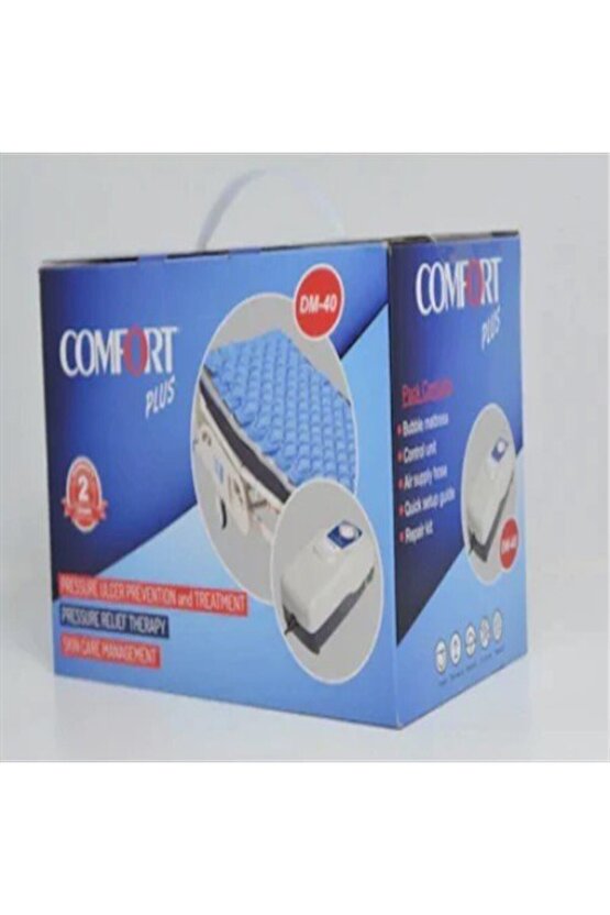Comfort Plus Dm-40 Yara Önleyici Havalı Yatak Yatan Hasta İçin Comfort Plus