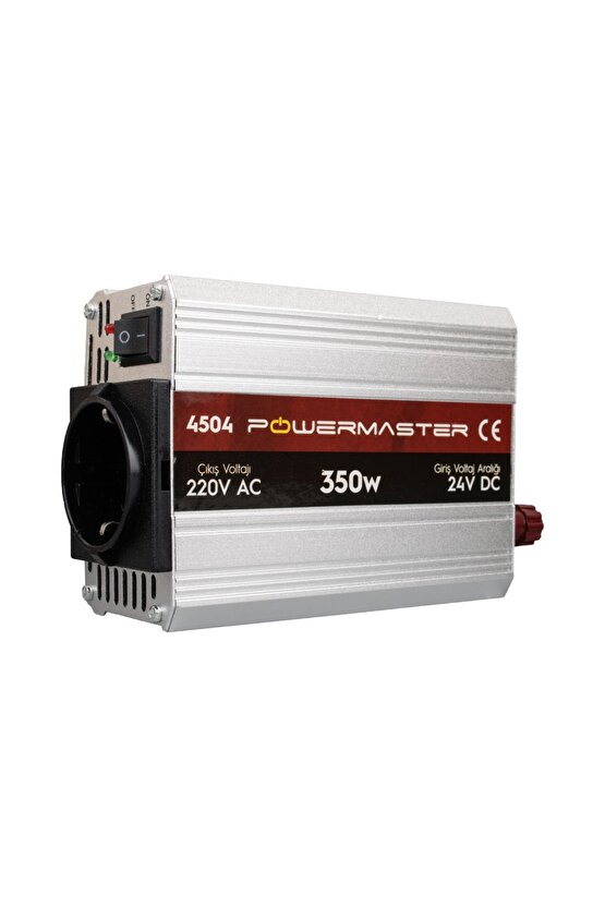 POWERMASTER PM-4504 24 VOLT - 350 WATT MODIFIED SINUS INVERTER