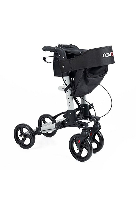 Comfort Plus DM-9102 Gri Lüx Alüminyum Rolatör