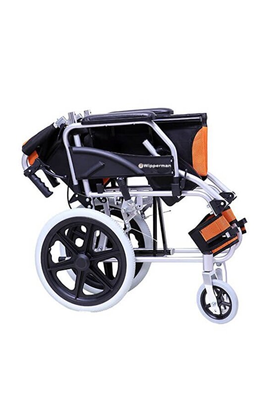 W 205 Manuel Katlanabilir Refakatçi Hasta Yaşlı Engelli Tekerlekli Sandalye