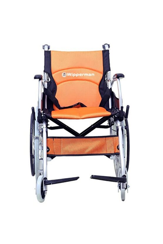 W 202 Alüminyum Özellikli Manuel Katlanabilir Refakatçi Hasta Yaşlı Engelli tekerlekli Sandalyesi