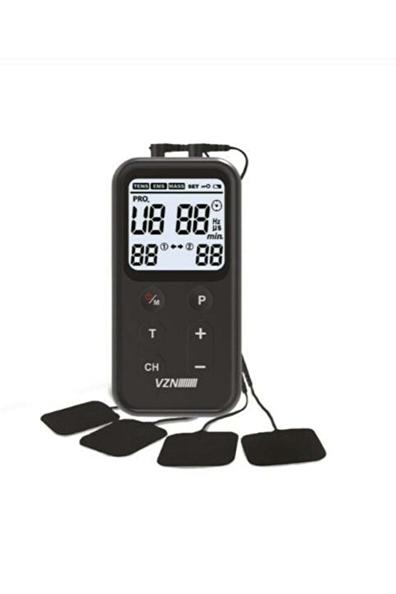 Vzn Tens Cihazı- Kombo Elektroterapi Cihazı 3Ü 1 Arada EMS-TENS-MASAJ Özellikli