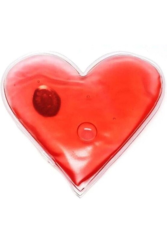 Kırmızı Kalp Jel Isıtıcı Cep Sobası 80 Adet
