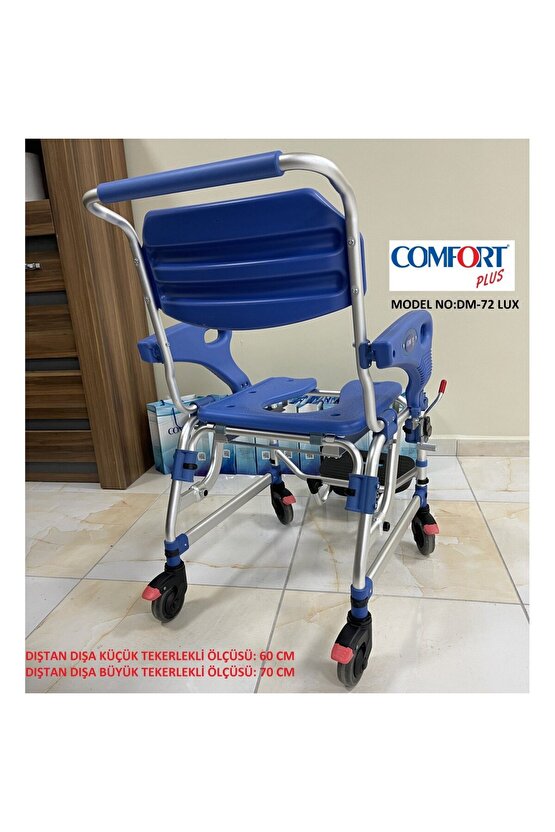 Banyo ve Tuvalet Özellikli Tekerlekli Sandalye