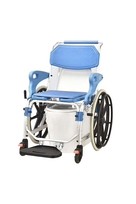 Banyo ve Tuvalet Özellikli Tekerlekli Sandalye