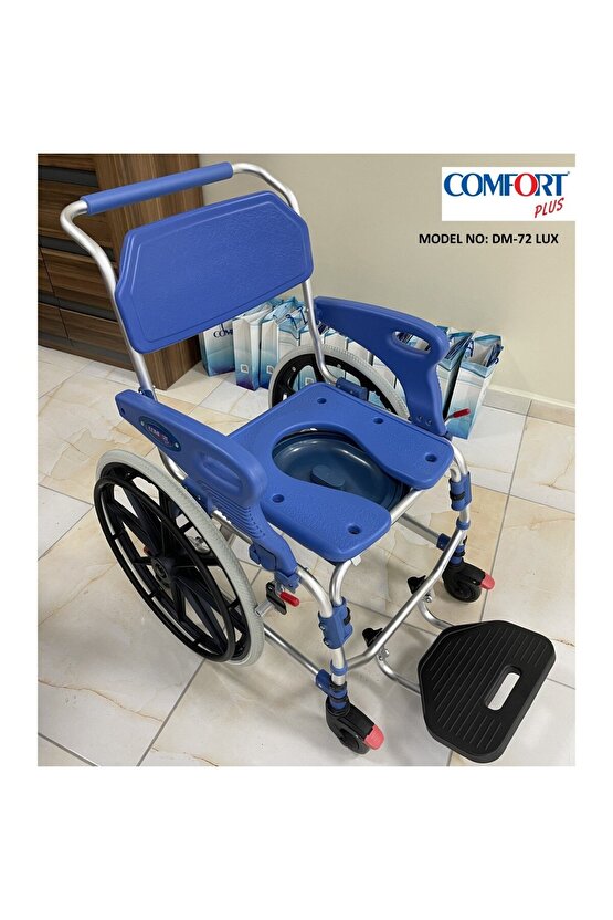 Banyo ve Tuvalet Özellikli Tekerlekli Sandalye