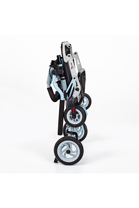 Comfort Plus DY01409LJ Mavi Transfer Tekerlekli Sandalye