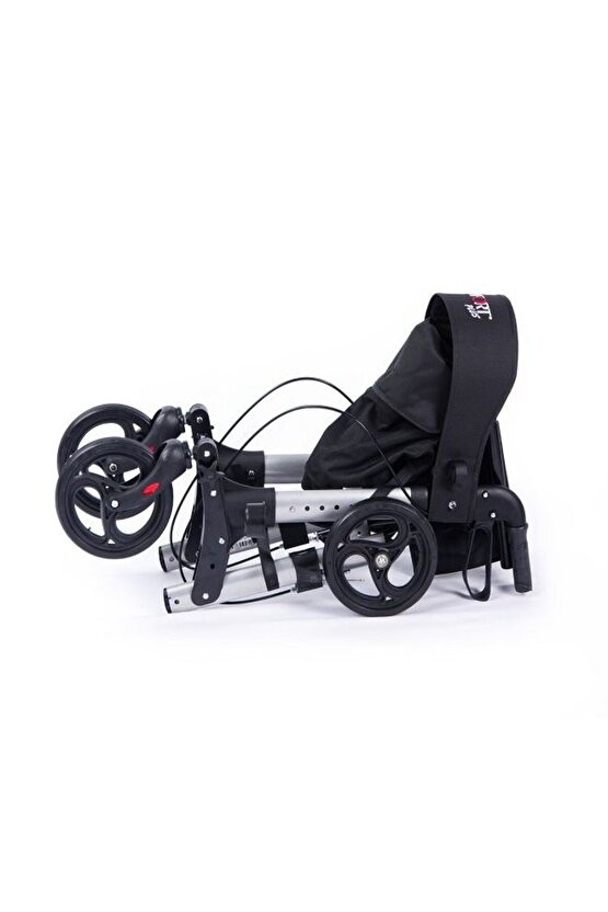 Comfort Plus DM-9102 Gümüş Lüx Alüminyum Rolatör