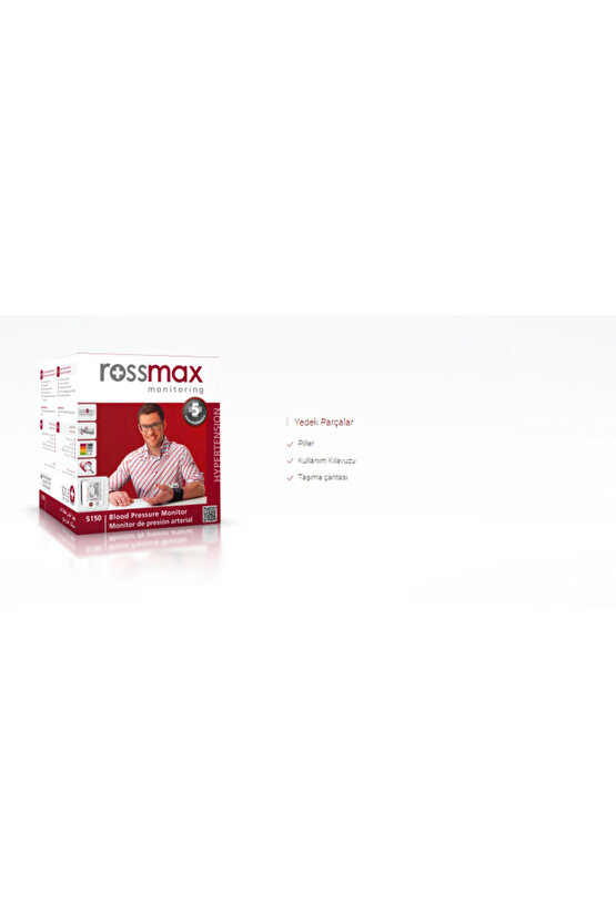 Rossmax S150 Bilekten Ölçen Tansiyon AletiRossmax
