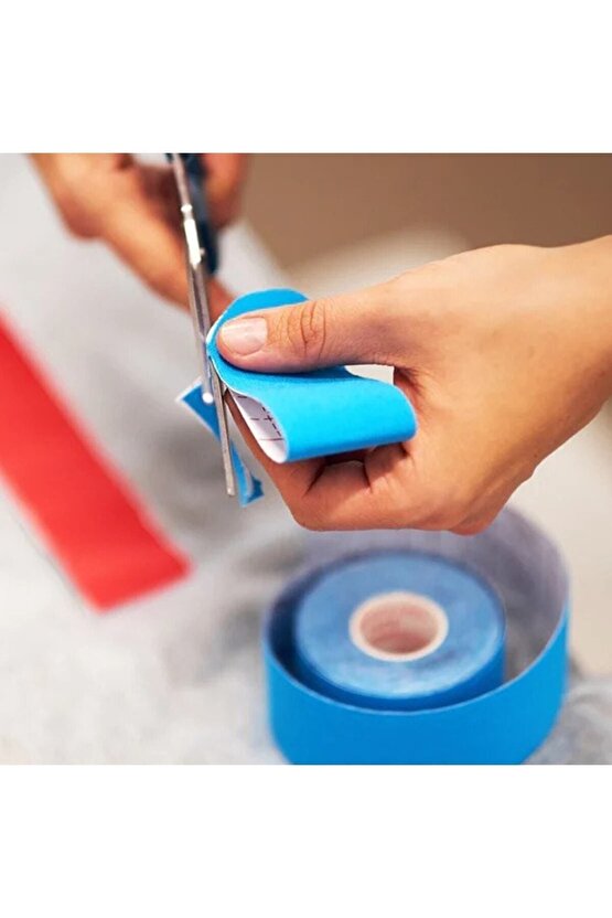 Vzn Kinesio Sport Tape – Sporcu Ağrı Bandı 5m X 5cm Siyah 4 Adet