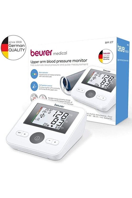 Pilli Bm27 Tansiyon Aleti Kol Dijital