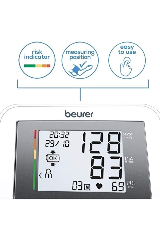 Pilli Bm27 Tansiyon Aleti Kol Dijital
