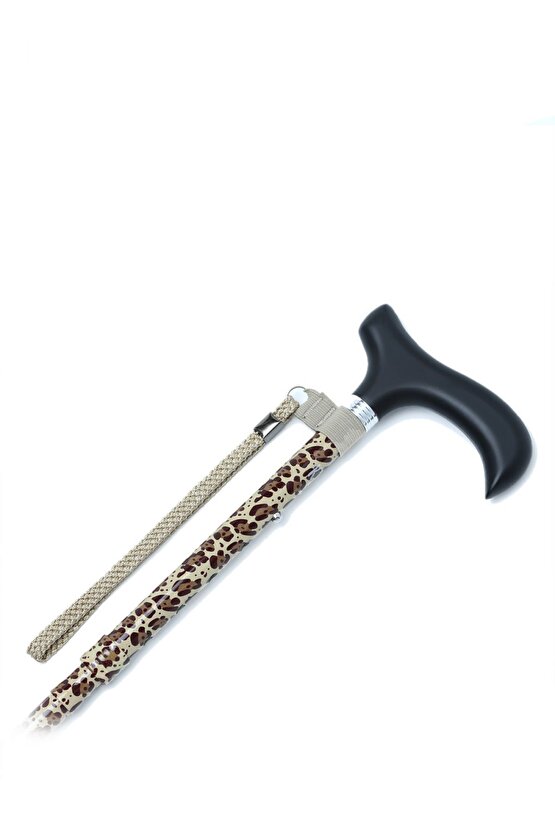 Mf606 Katlanır Baston B044-8270-3 Leopar Desenli - Standart