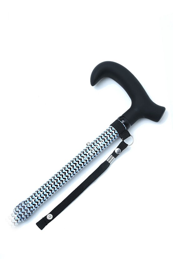 GB845 Desenli Katlanır Baston Zigzag Desenli