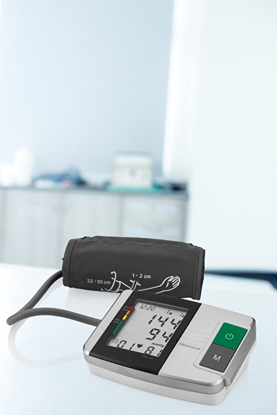 Dijital Medısana Alman Tasarım Büyük Ekran Kol Tipi Dijital Tansiyon Ölçme Aleti Mts-51152 Pilli Ko