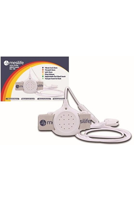MESİLİFE Enürezis Yatak Islatma Idrar Alarm Cihazı Sesli Titreşimli Uyarı